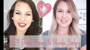 When bleaching close to the root, 20 volume may suffice. Diy Dark Brown To Blonde Ombre Balayage At Home Youtube