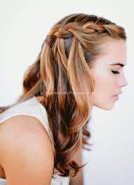 Simple Hairstyles For Your Birthday Party 3 Wedding Hairstyles For Long Hair Waterfall Braid Hairstyle Hair Styles