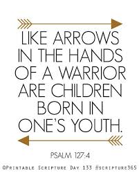 Children Psalm 127 4 8x10in Diy Printable Christian Poster Etsy Psalms Psalm 127 4 Psalm 127