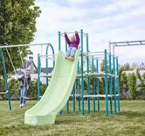 Activplay Modular Lower Kit 1 - Jungle Gym, Slide, Platforms, Swing Set,  Monkey Bars