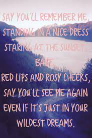 Wildest Dreams Taylor Swift Lyrics Lyrics To Live By Song Quotes