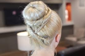 Socks close in color to your hair color work best, as it will blend in more should it peek through your strands.1 x research source. Cross Braid Sock Bun Updo Hairstyles Cute Girls Hairstyles