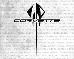 2014 c7 corvette stingray underhood liner stingray logo. Chevrolet Corvette C7 Stingray Outline Vector Car Emblem Etsy Corvette C7 Stingray Chevrolet Corvette C7 Corvette C7