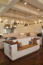 Intriguing Kitchen Layouts Love The Bench Built Into The Island The Longest Best Talks Always Happ Kitchen Layout Kitchen Island Bench Kitchen Island Booth
