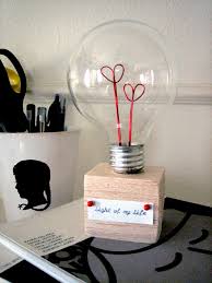 Blokey flowers from electrical tape for valentine's day. Diy Project Valentine Lightbulb Design Sponge