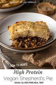 Add to beef mixture with soup. High Protein Vegan Shepherd S Pie Recipe Atmytable
