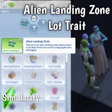 Platform:pc which language are you playing the game in? Simularity Alien Landing Zone Lot Trait