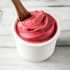 Raspberry Rhubarb Sorbet - Pastry Affair