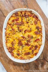 Best Cauliflower Casserole Recipe Loaded With Bacon Keto