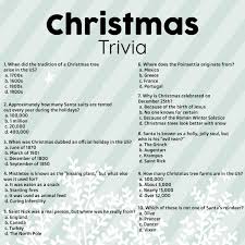 Position your cursor over the question . 6 Best Printable Christmas Trivia Questions Answers Printablee Com