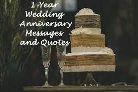 A wedding anniversary is the anniversary of the date a wedding took place. 1 Year Wedding Anniversary Messages And Quotes Holidappy
