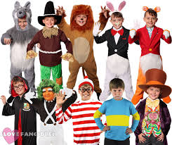 Boys World Book Day Fancy Dress Costume Childs School Book Week Choose Character