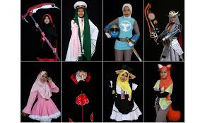 Recently, imitating signature anime moves has become a brand new meme in 2017. Cosplay With Hijabs Showcased In Malaysia Arab News