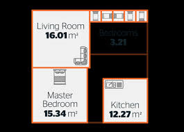 size of an average kitchen in the uk