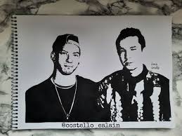 Twenty one pilots silhouette