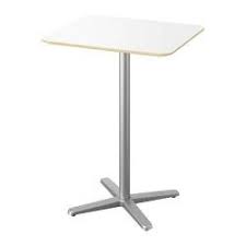 Pair them with a tabletop, and you've made an outfit. Billsta Bar Table White Silver Color Ikeapedia