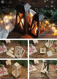 Diy Decorative Lantern Candle Holder Of Cardboard Dekorativnye Fonari Svetilniki So Svechami Rozhdestvenskoe Hudozhestvennoe Oformlenie