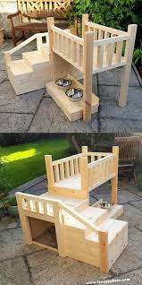 belle idee de lit pour chien en bois comment construire une niche en palettes toit incline pour chien pallet dog beds diy dog bed dog furniture