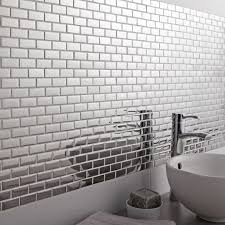 Mosaique Mur Ice Tendance Gris L 2 3 X L 4 8 Cm Leroymerlin Salle De Bain Sticker Salle De Bain Carrelage