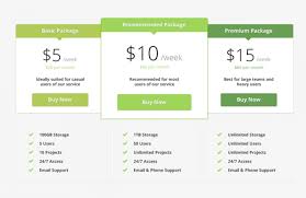 Flat Pricing Table Template Table Template Pricing Table Web Design Pricing