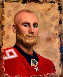 Painting of NY Giants safety for a fan