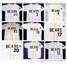 Bad News Bears 12 Tanner Boyle 3 Kelly Leak Baseball Jersey Bail Bonds 4 7 11 13 14 17 20 22 33 44 77 Stitched Numbers