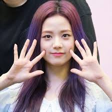 Blackpink Jisoo Blink Kpop Blackpink Jisoo Blackpink Peace Gesture