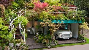 Senri Sentei A Garage Garden Designed By Landscape Artist Kazuyuki Ishihara Garden Design Chelsea Flower Show Chelsea Flower