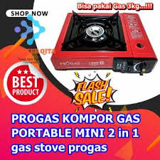 Selain untuk menghidangkan sajian yang enak untuk keluarga, kompor gas juga membuat siapapun bisa berkreasi di dapur. Jual Progas Kompor Gas Portable Mini 2 In 1 Gas Stove Jakmall Com