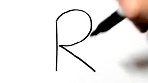 Beginners usually attempt their drawing techniques by creating animal drawings, flower drawings, tree drawings which are simple to start with. How To Draw A Rabbit After Writing Letter R Lettertoons Youtube