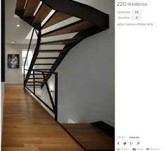 Thin Open Riser With Winder Winder Stairs Open Staircase Stairs