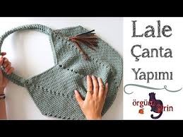 Kare Motiften Lale Canta Yapimi Orgu Canta Modelleri Youtube Canta Canta Modelleri Orgu