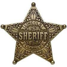 Lincoln Sherif County Sheriff Badge Sheriff Badge