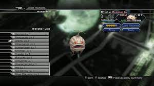 I so know that a cactaur makes a pretty solid com and. Final Fantasy Xiii 2 Three Hidden Useful Monster Crystals Uncovered Just Push Start