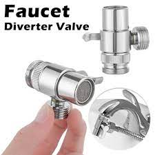 Hand basins normally use taps with ½ inch (15mm) pipework and. Switch Diverter Valve Kitchen Sink Splitter Faucet Adapter Water Tap Connector Ebay