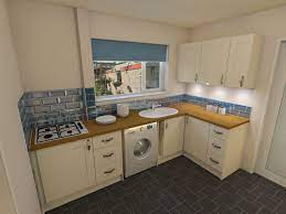 Autocad Kitchen Design Idea Rendered On Autodesk 360