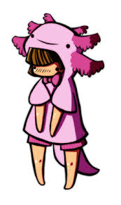 How to draw 3 easy chibi poses! Axolotl Chibi By Nieniechu On Deviantart