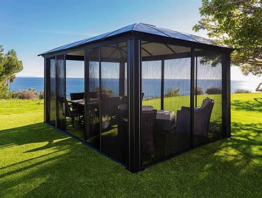 Siena Screen Room | Metal Screened Gazebo | Paragon Outdoor