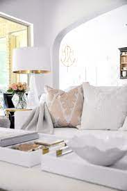 How To Decorate For Summer Decor Gold Designs Summer Living Room Decor Sofa Decor White Sofa Pillows