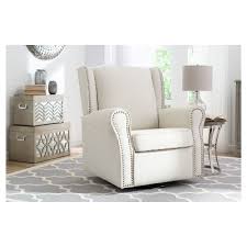 Delta Children Middleton Nursery Glider Swivel Rocker Chair Cream Ivory Swivel Rocker Chair Nursery Glider Rocker Chairs