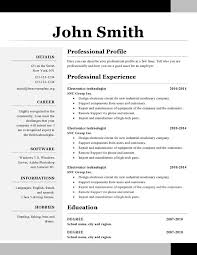 Bestseller add to favorites professional clean one page resume template, cv resume template for ms word, cv template + cover letter + references, instant download cv. Sample Resume Format For Fresh Graduates One Page Format Job Resume Format Sample Resume Cute766