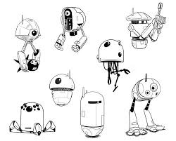 Black And White Cartoon Robot Head Pin By Lien Do On Mech Robot Design Sketch Robot Concept Art Robots Drawing