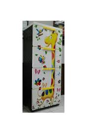 Harga aonez plastik wardrobe lemari pakaian anak 4 muka 4 slot dengan pagar. 24 Lemari Plastik Karakter Jerapah Trend Inspirasi