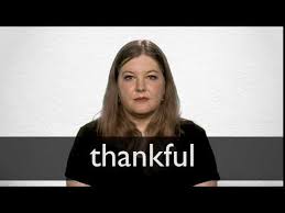 French Translation Of Thankful Collins English French Dictionary