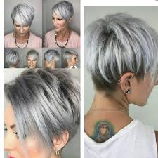 If you want a new look and to be a stylish woman, you can try these cool new short haircuts looking funky. Second Silver Hair Short Short Hair Styles Hair Styles