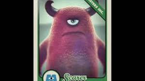 Ever wonder if all those statistics & information in the cards transformed into a story behind it? Monsters Inc And Monsters University Scare Cards Youtube