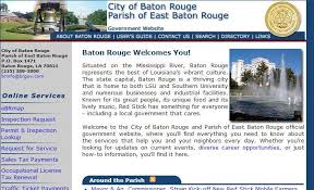Area Code 225 Is Baton Rouge La I M Always Looking For Webpages That Show Off The City Or Area A Lot Of Official City We Area Codes Government Website City