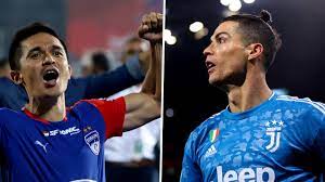 Sunil chhetri, one of the greatest footballers the country has produced, played his 100th international match on monday when india took on kenya in intercontinental cup at mumbai football arena. Sunil Chhetri There Is No Comparison With Cristiano Ronaldo Goal Com