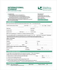 [these are sample request letter format for renewal of visa in any country, like the uk, europe, uae, united states etc. Free 42 Sample Student Application Forms In Pdf Ms Word Excel