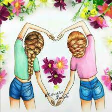 Bekijk meer ideeën over teksten, vriendschap, spreuken. Best Friend Sk H Drawing Of Girl Novocom Top